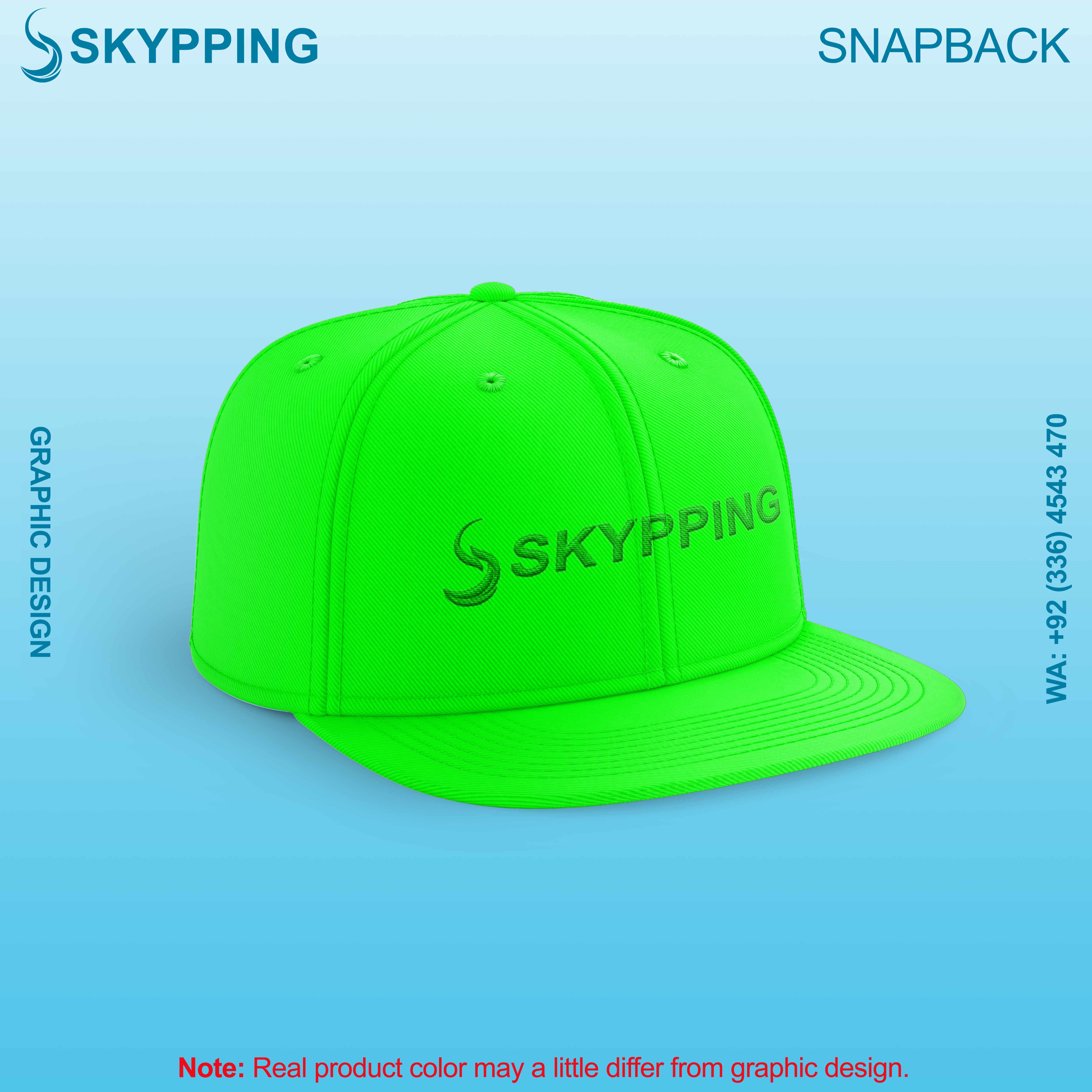 Snapback Hat - 6 Panel